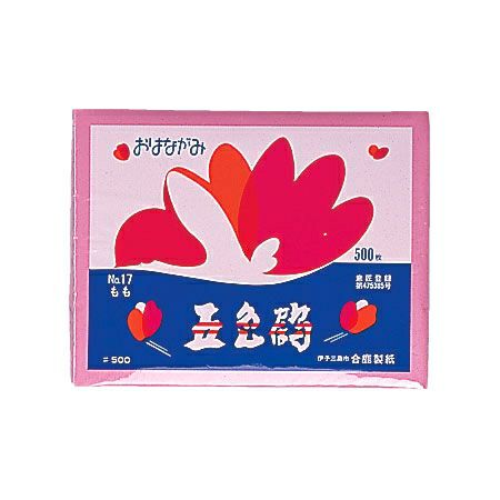 おはながみ ももいろ(500枚入) | 造ハウ.com