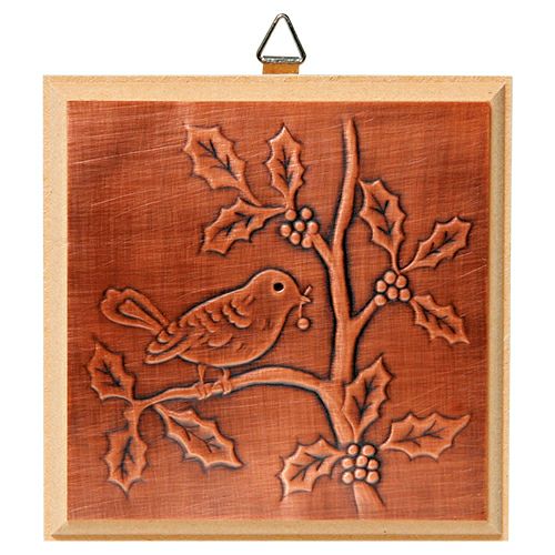 レリーフ銅板 木製台付 | 造ハウ.com