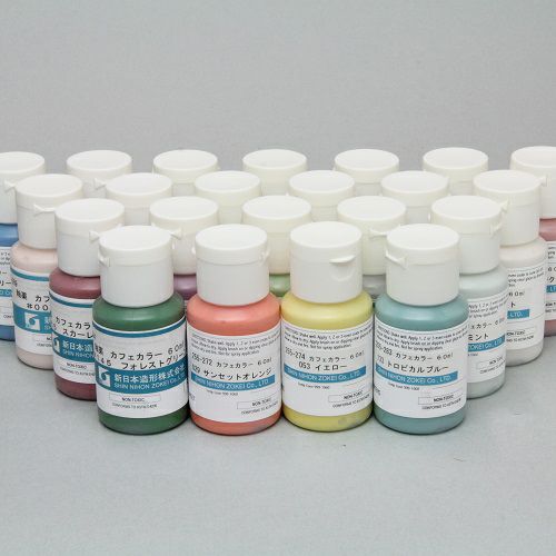 釉薬・カフェカラー 22色セット(60mL)【26％割引】［お取寄せ商品
