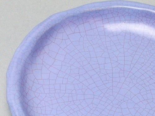 クラック釉 ライトブルー